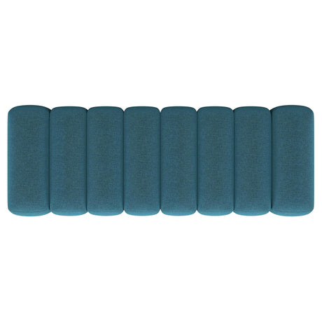  Coaster Furniture Summer 910293 Fabric Upholstered Tufted Accent Bench - Peacock Blue IMAGE 6