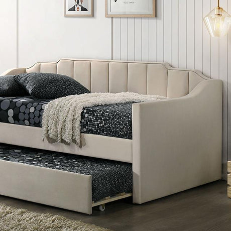  Furniture of America Kosmo CM1931BG Daybed IMAGE 1