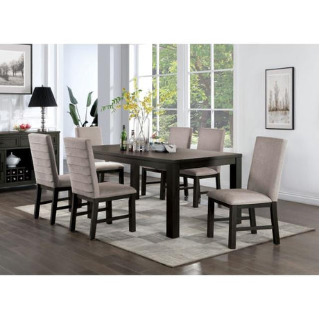  Furniture of America Umbria CM3252BK-T Dining Table IMAGE 2
