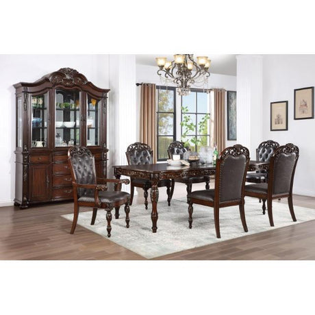  Furniture of America Nouvelle CM3256CH-T Dining Table IMAGE 2