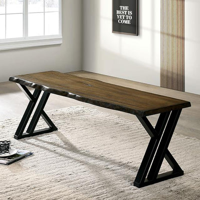  Furniture of America Barbary CM3257A-BN Bench IMAGE 1