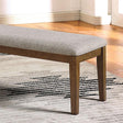  Furniture of America Rapidview CM3259WN-BN Bench IMAGE 1