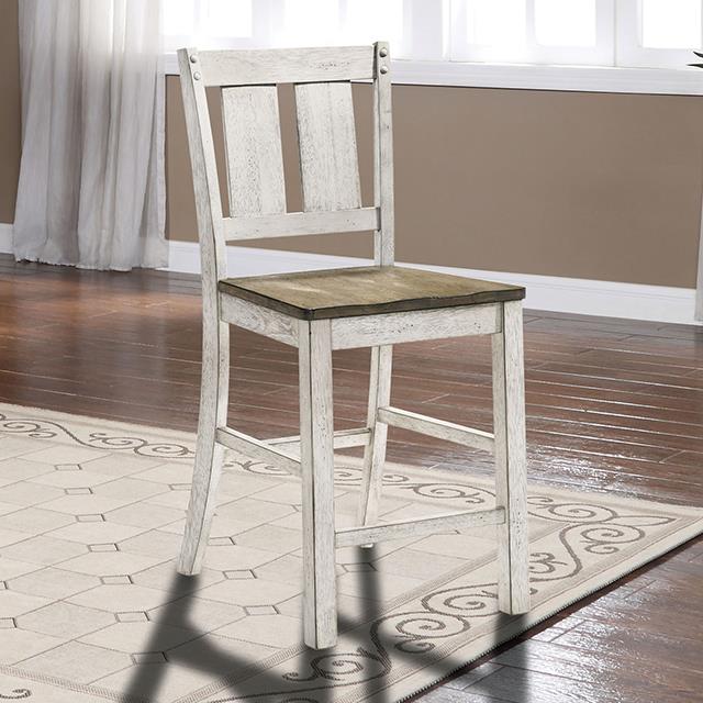  Furniture of America Dakota CM3289BR-PC-2PK Counter Height Chair IMAGE 1