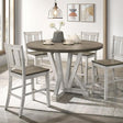  Furniture of America Dakota CM3289BR-RPT-48-TABL Counter Height Table IMAGE 1