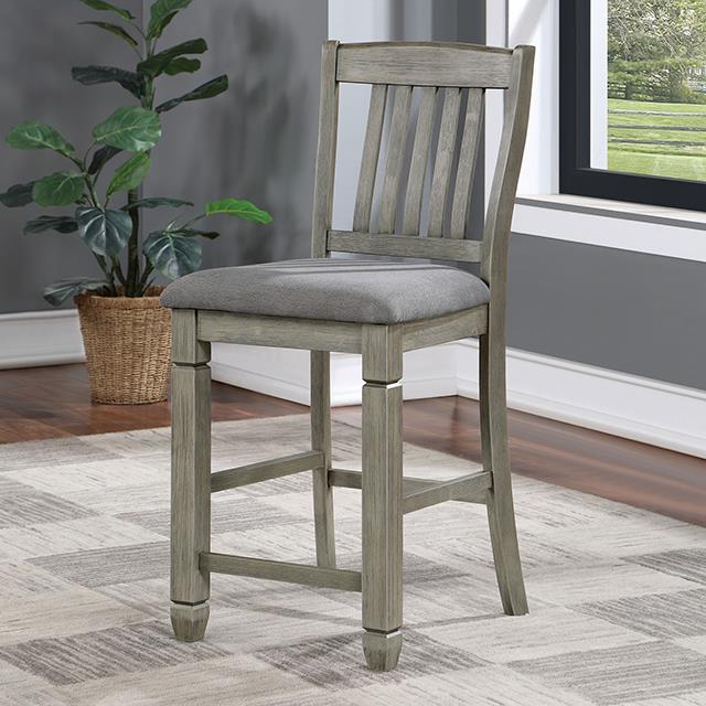  Furniture of America Anaya CM3512GY-PC-2PK Counter Height Chair IMAGE 1