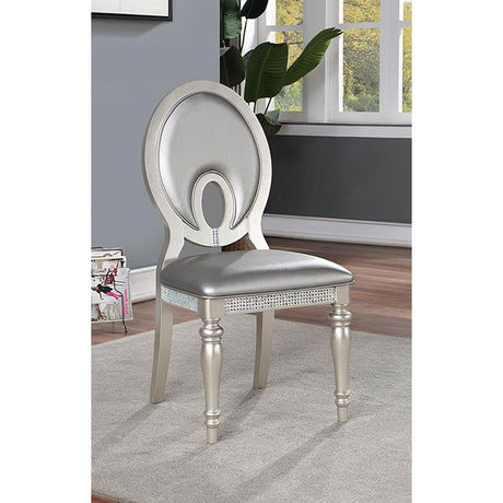  Furniture of America Cathalina CM3541SV-SC-2PK Side Chair IMAGE 2
