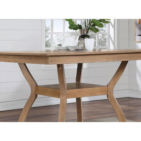  Furniture of America Upminster CM3984NT-PT Counter Height Table IMAGE 4