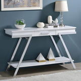  Furniture of America Titus CM4193WH-S Sofa Table IMAGE 1