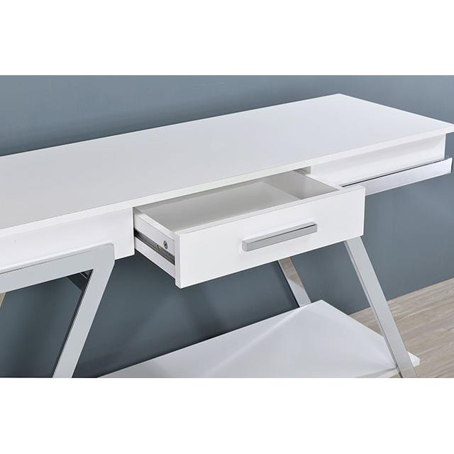  Furniture of America Titus CM4193WH-S Sofa Table IMAGE 3