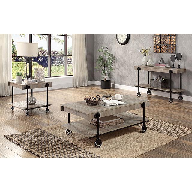  Furniture of America Lobb CM4217A-E End Table IMAGE 2