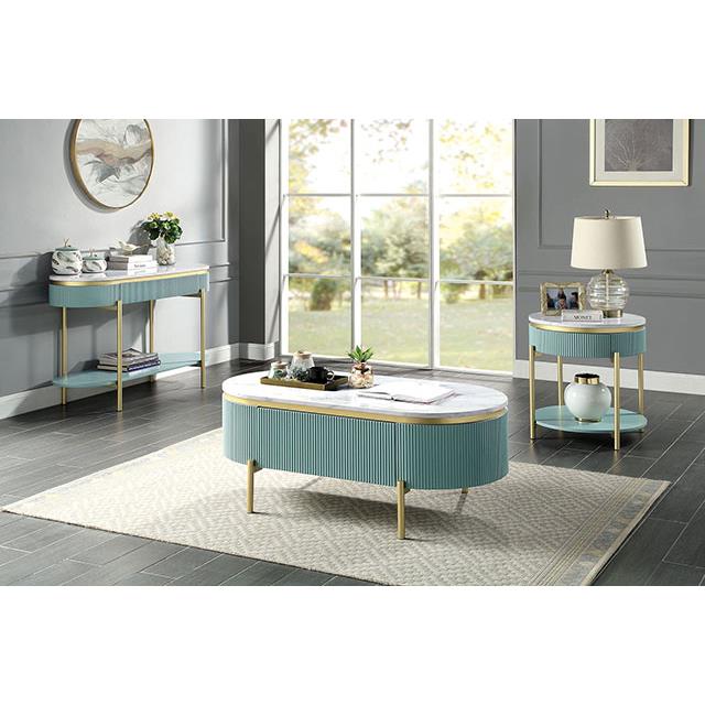  Furniture of America Koblenz CM4412GR-S Sofa Table IMAGE 2