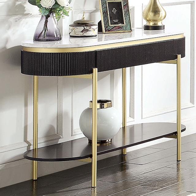  Furniture of America Koblenz CM4412WN-S Sofa Table IMAGE 1