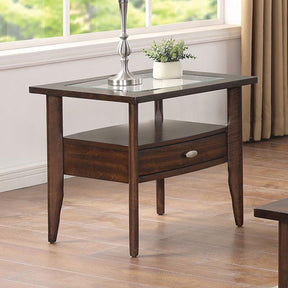  Furniture of America Riverdale CM4905WN-E End Table IMAGE 1