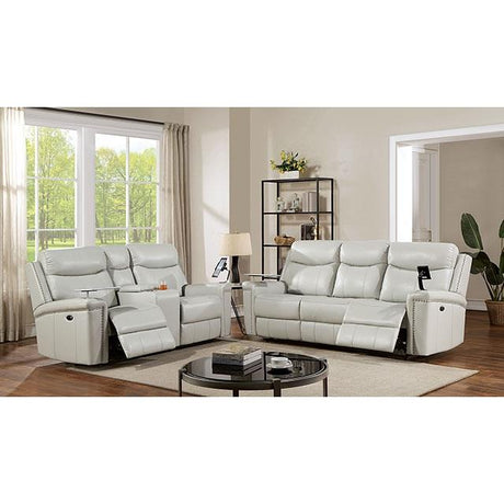 Furniture of America Florine CM6252LG-SF-PM Power Sofa IMAGE 2