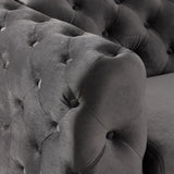  Furniture of America Sapphira CM6498DG-SF-PK Sofa IMAGE 3