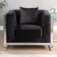 Furniture of America Evadne CM6748BK-CH Chair IMAGE 1