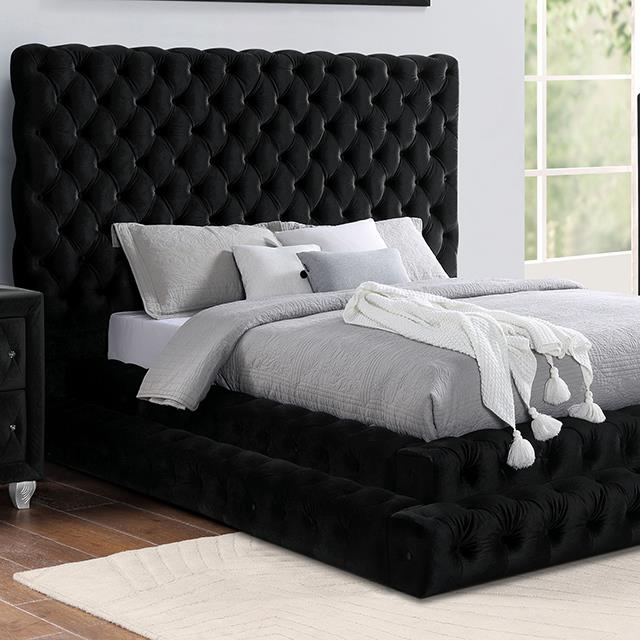  Furniture of America Stefania CM7227BK-EK King Bed IMAGE 1