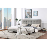  Furniture of America Leomin CM7241GY-CK California King Bed IMAGE 2