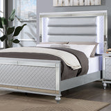  Furniture of America Calandria King Bed CM7320SV-EK-BED IMAGE 1