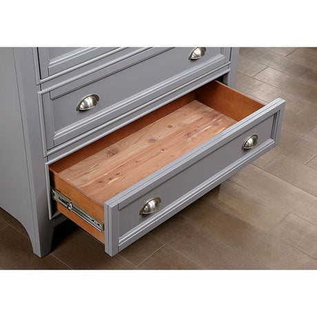  Furniture of America Castlile CM7413GY-C Chest IMAGE 3