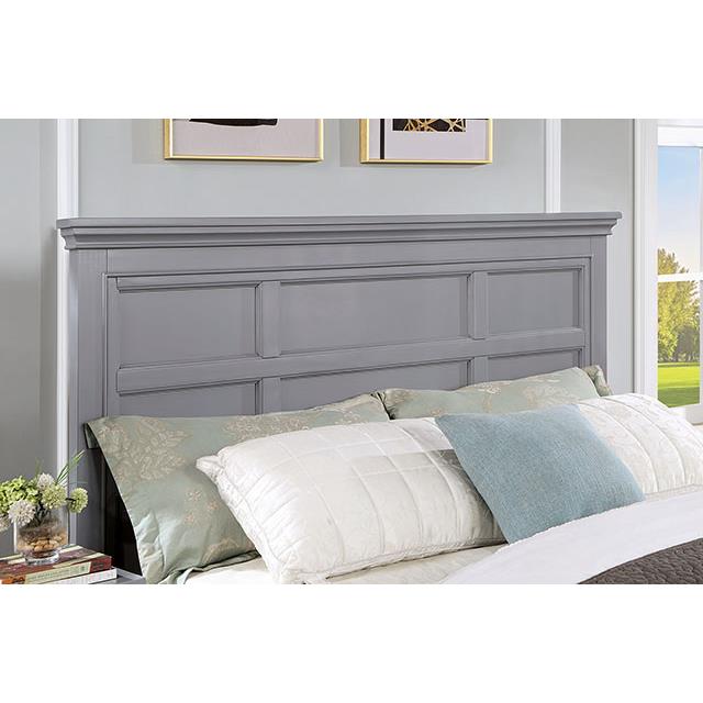  Furniture of America Castlile CM7413GY-EK King Bed IMAGE 3