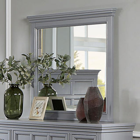  Furniture of America Castlile CM7413GY-M Mirror IMAGE 1