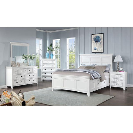 Furniture of America Castile CM7413WH-F Full Bed IMAGE 2