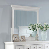  Furniture of America Castile CM7413WH-M Mirror IMAGE 1