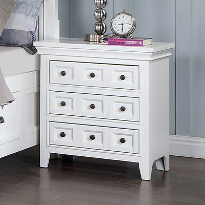  Furniture of America Castile CM7413WH-N Night Stand IMAGE 1