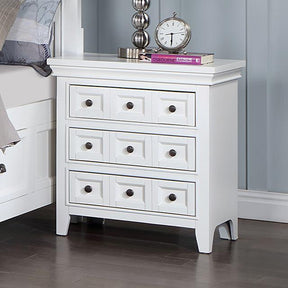  Furniture of America Castile CM7413WH-N Night Stand IMAGE 1