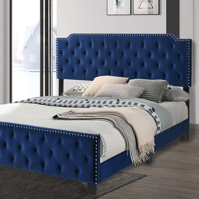  Furniture of America Charlize CM7414NV-EK King Bed IMAGE 1