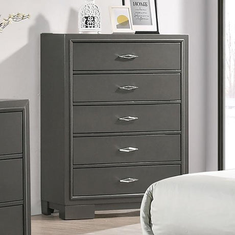  Furniture of America Alison CM7416GY-C Chest IMAGE 1