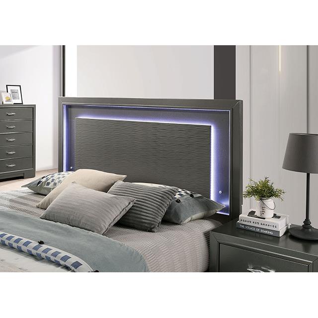  Furniture of America Alison CM7416GY-Q Queen Bed IMAGE 3