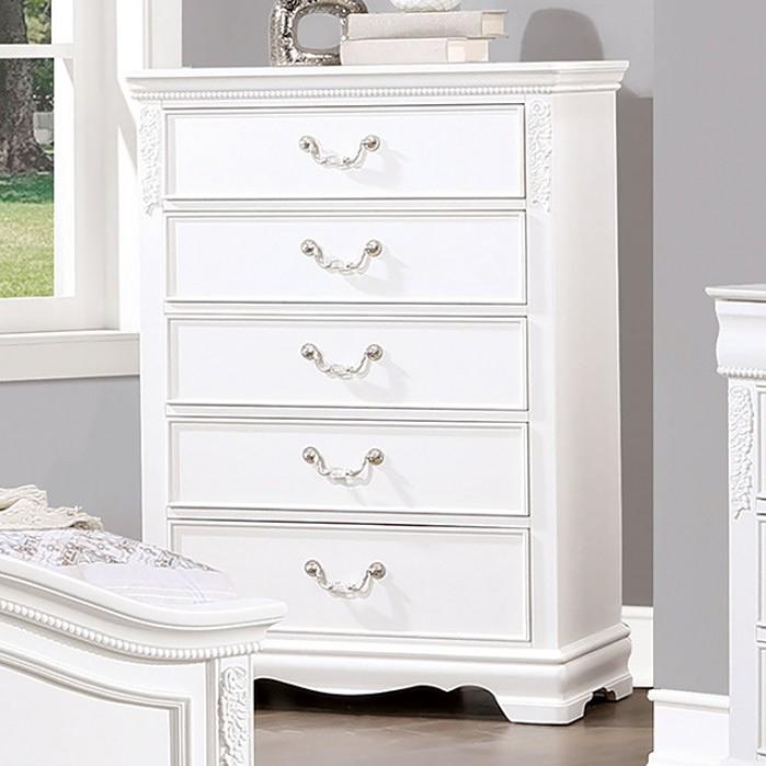  Furniture of America Alecia Chest CM7458WH-C IMAGE 1