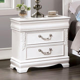  Furniture of America Alecia CM7458WH-N Night Stand IMAGE 1