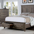  Furniture of America Durango CM7461GY-Q Queen Bed IMAGE 1