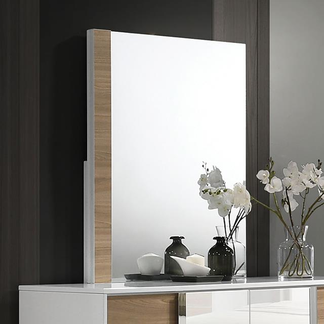  Furniture of America Erlangen CM7462WH-M Mirror IMAGE 1