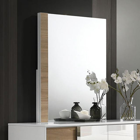  Furniture of America Erlangen CM7462WH-M Mirror IMAGE 1