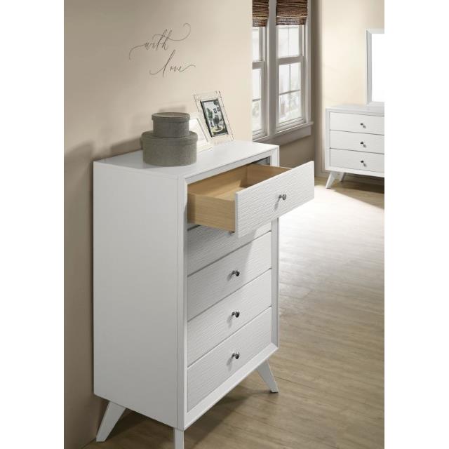  Furniture of America Dortmund CM7465WH-C Chest IMAGE 3