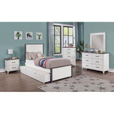  Furniture of America Priam CM7467WH-T Twin Bed IMAGE 2