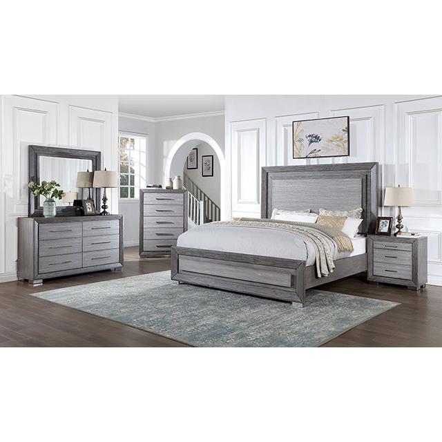  Furniture of America Raiden CM7468GY-EK King Bed IMAGE 3