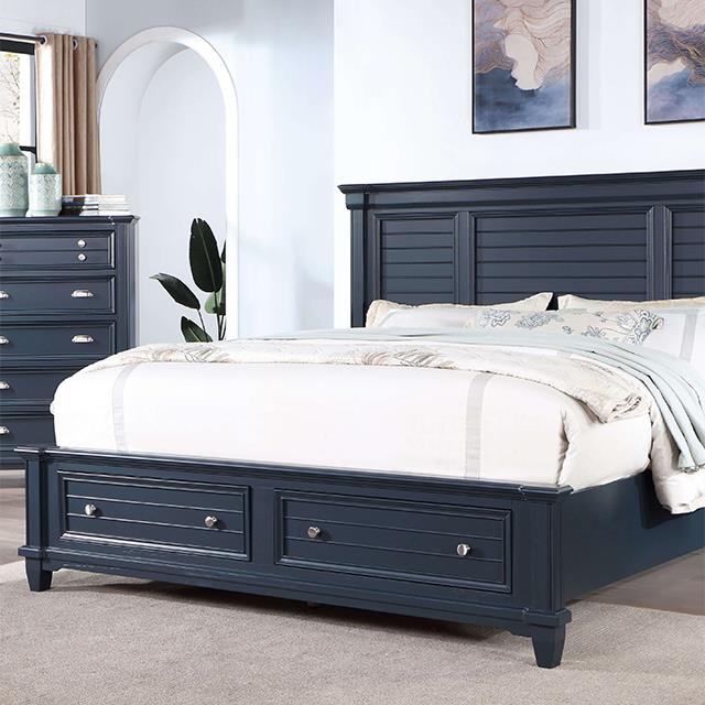  Furniture of America Manzanillo CM7470BL-CK California King Bed IMAGE 1