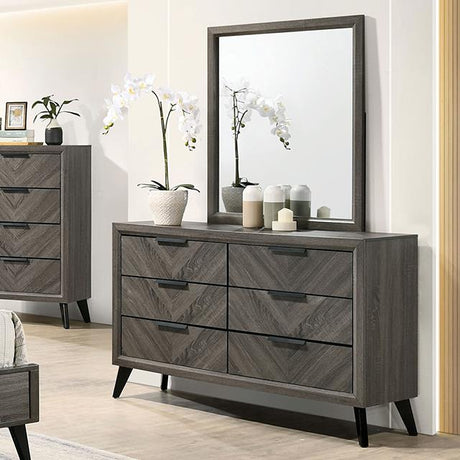 Furniture of America Vagan CM7472GY-D Dresser IMAGE 1