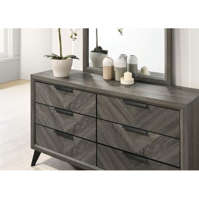  Furniture of America Vagan CM7472GY-D Dresser IMAGE 3