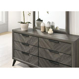  Furniture of America Vagan CM7472GY-D Dresser IMAGE 3