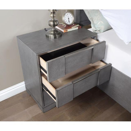 Furniture of America Regulus CM7475GY-N Night Stand IMAGE 3