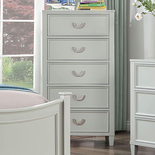  Furniture of America Lycorida CM7477GY-C Chest IMAGE 1
