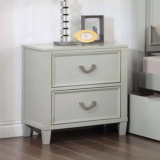  Furniture of America Lycorida CM7477GY-N Night Stand IMAGE 1
