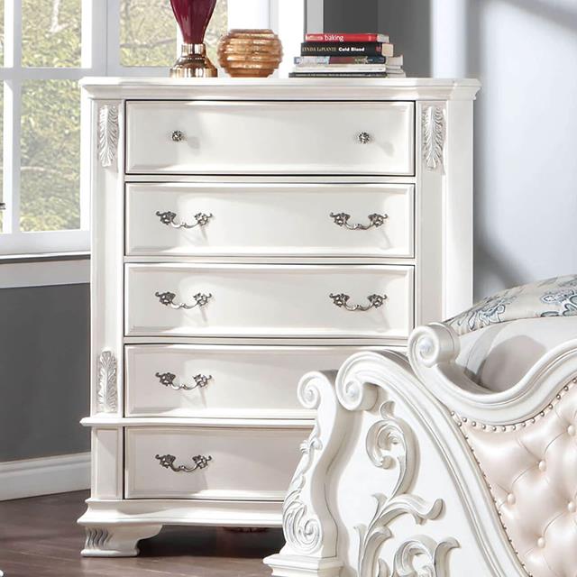  Furniture of America Esparanza CM7478WH-C Chest IMAGE 1