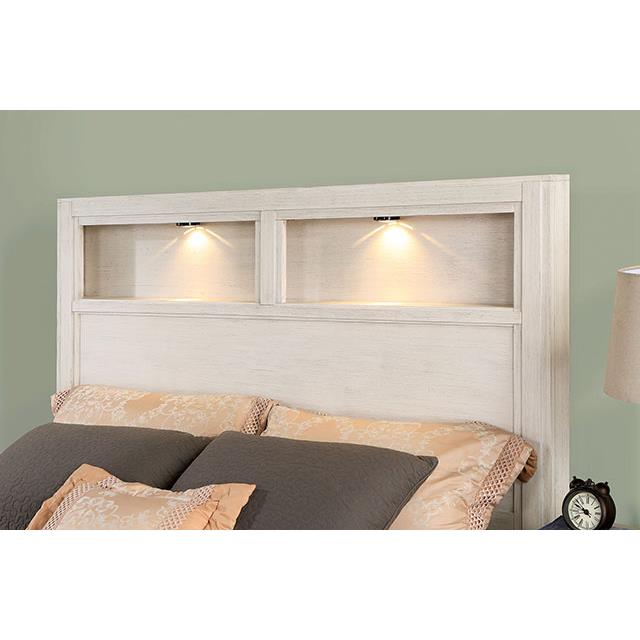  Furniture of America Karla CM7500WH-EK King Bed IMAGE 4